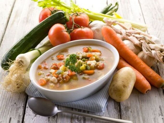 supa od povrća za gastritis
